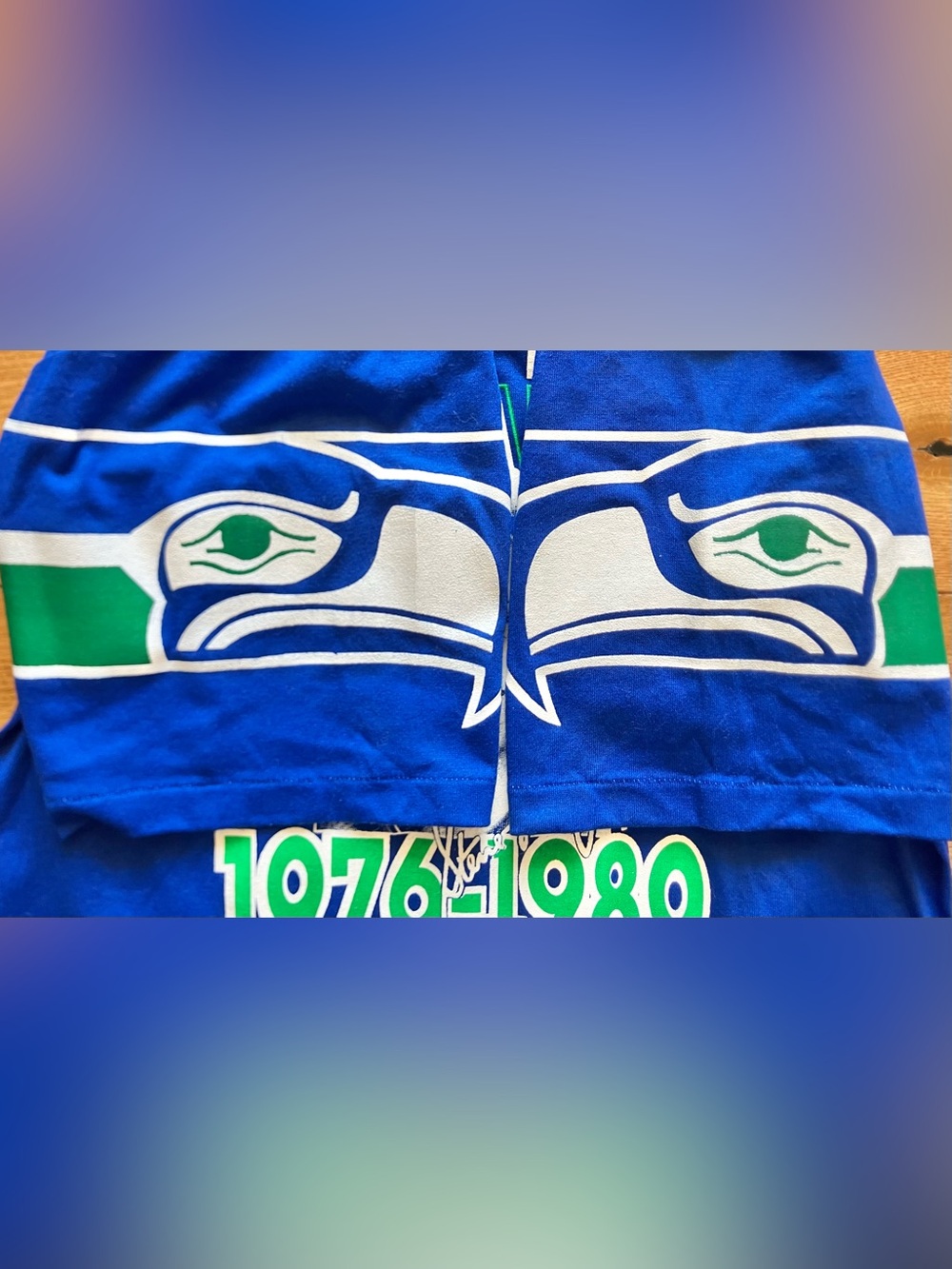 🔥 Vintage Seattle Seahawks Steve Largent Rawlings Logo 7 Jersey Shirt Adult S